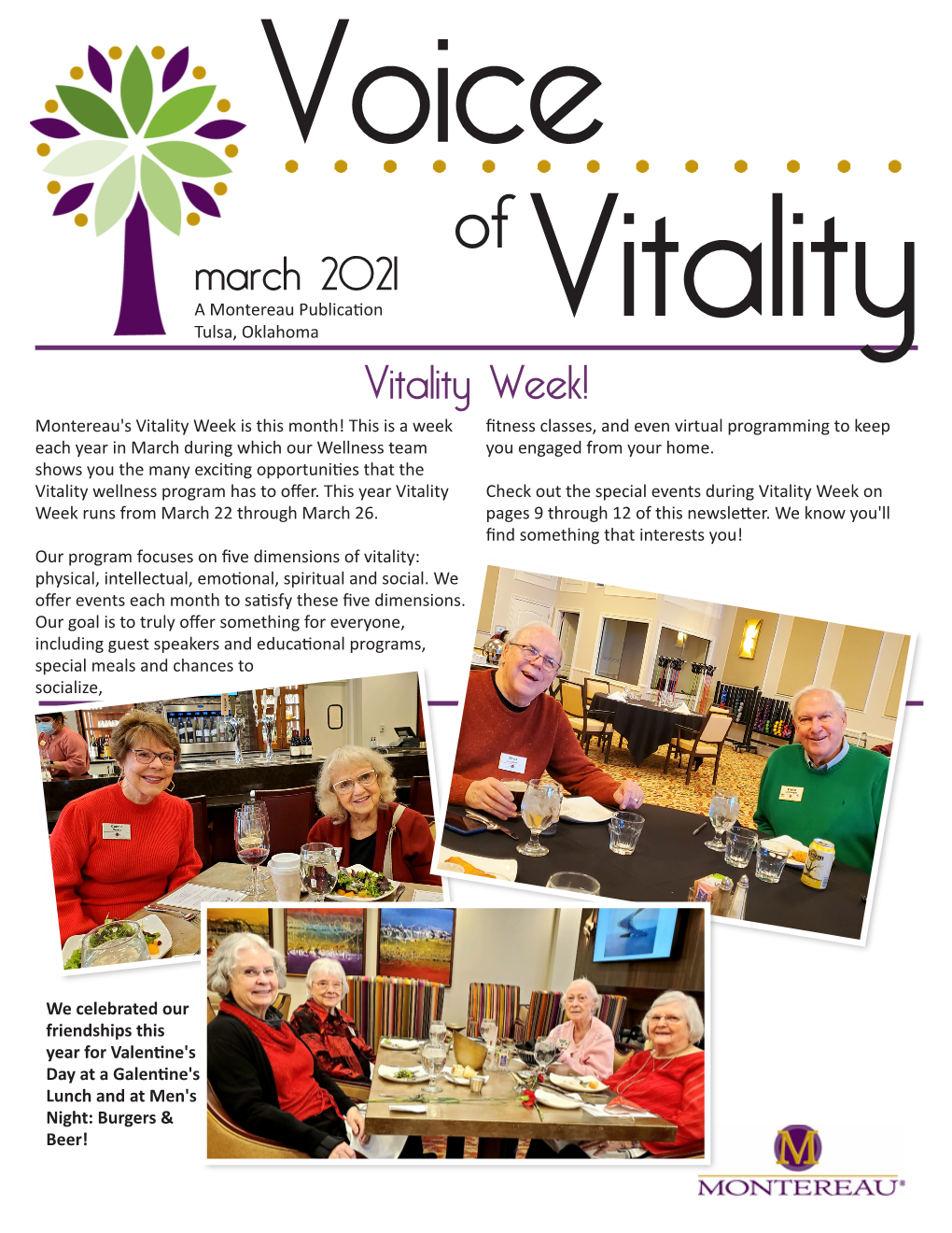 March 2021 Vitality Week!