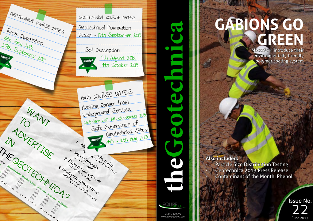 Gabions Go Green