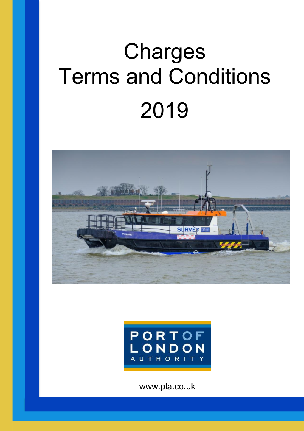 Charges Terms and Conditions 2019