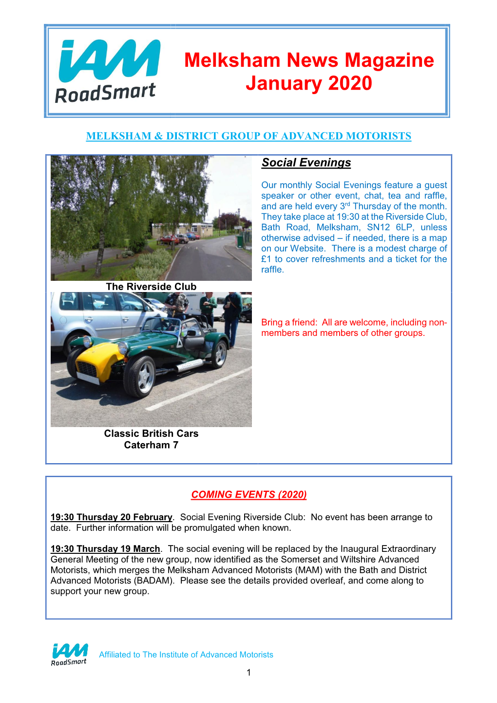 Melksham News Magazine January 2020