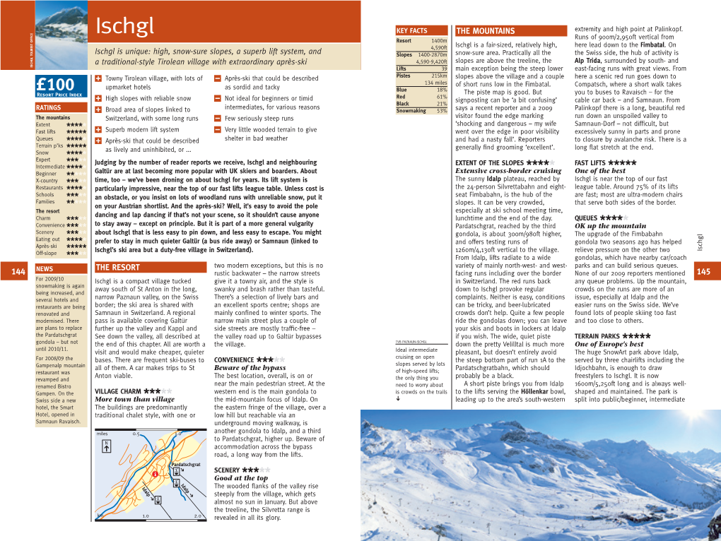 Ischgl Key Facts the Mountains Extremity and High Point at Palinkopf