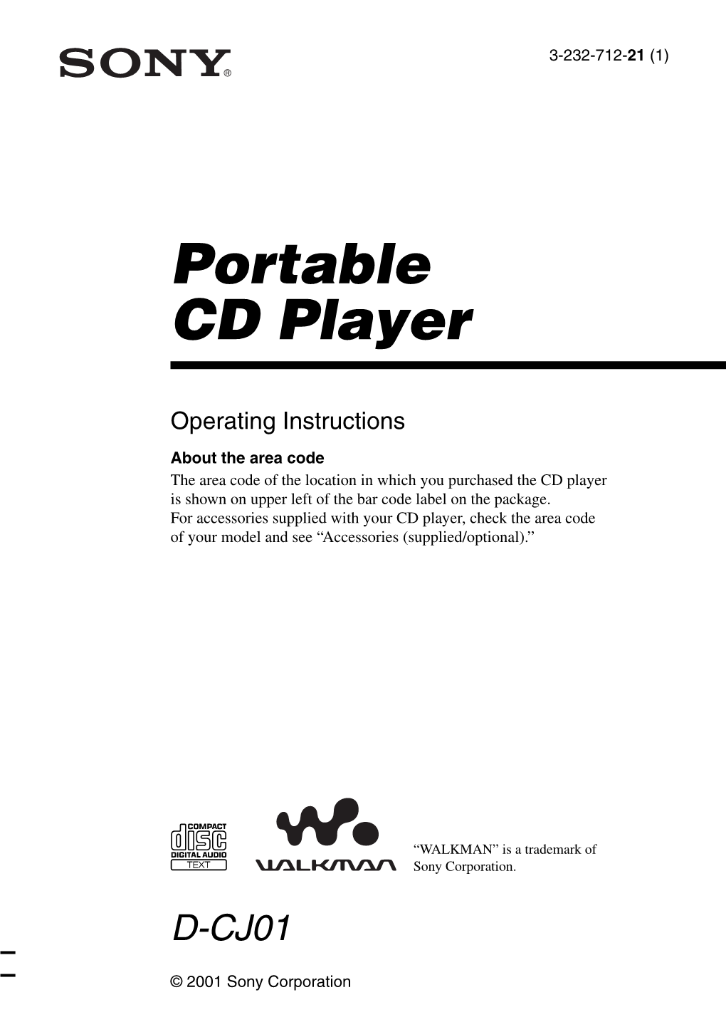 Portable CD Player