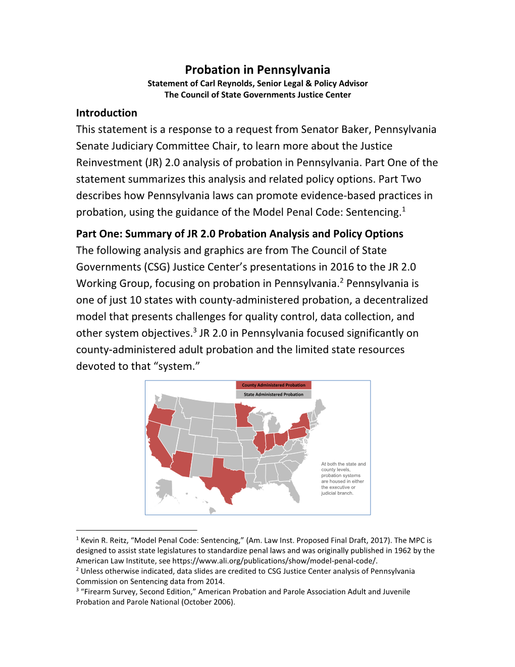 Probation in Pennsylvania