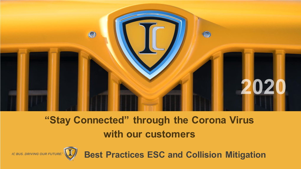 Best Practices ESC and Collision Mitigation ESC and Heavy Vehicles