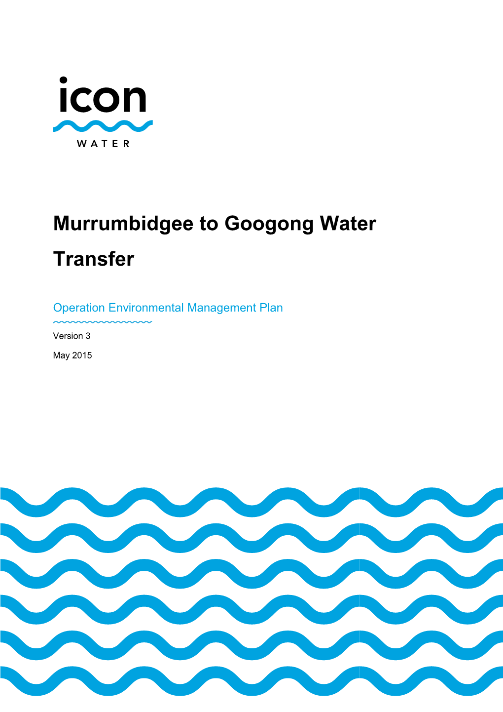 Murrumbidgee to Googong Water Transfer