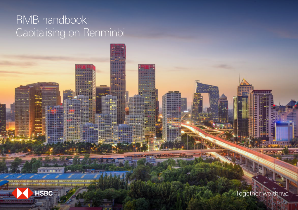 RMB Handbook: Capitalising on Renminbi