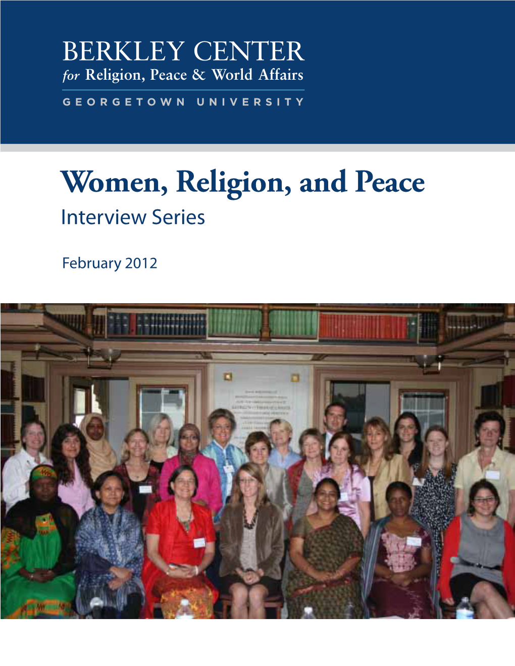 Women, Religion, and Peace Interview Series