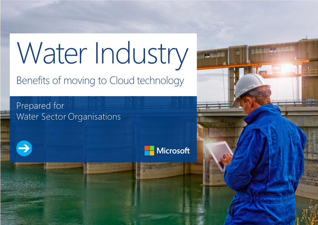 Water Industry Benefits of Moving to Cloud Technology