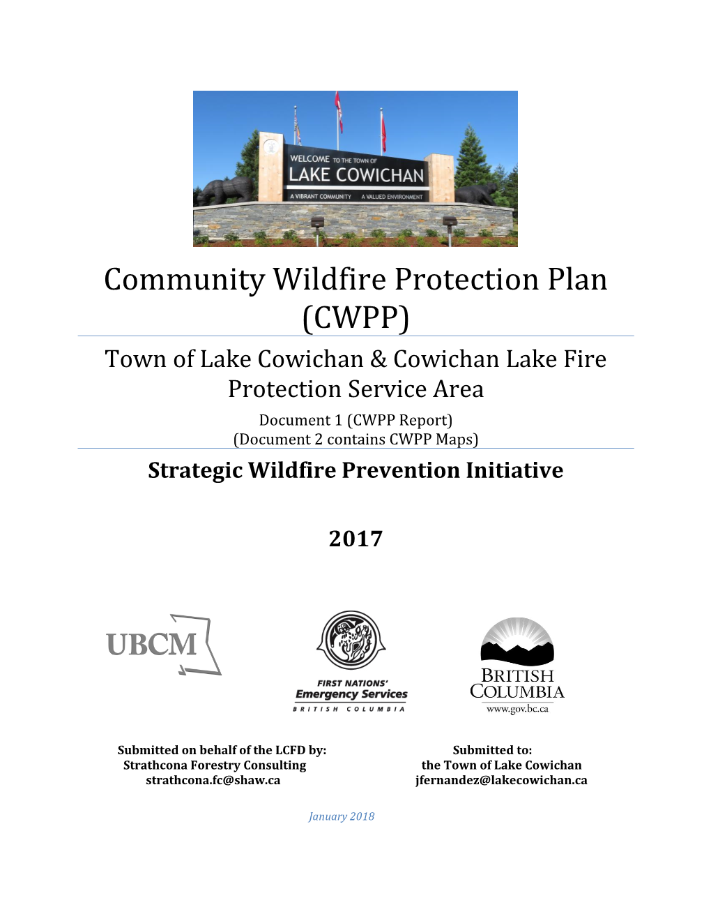 Community Wildfire Protection Plan (CWPP)