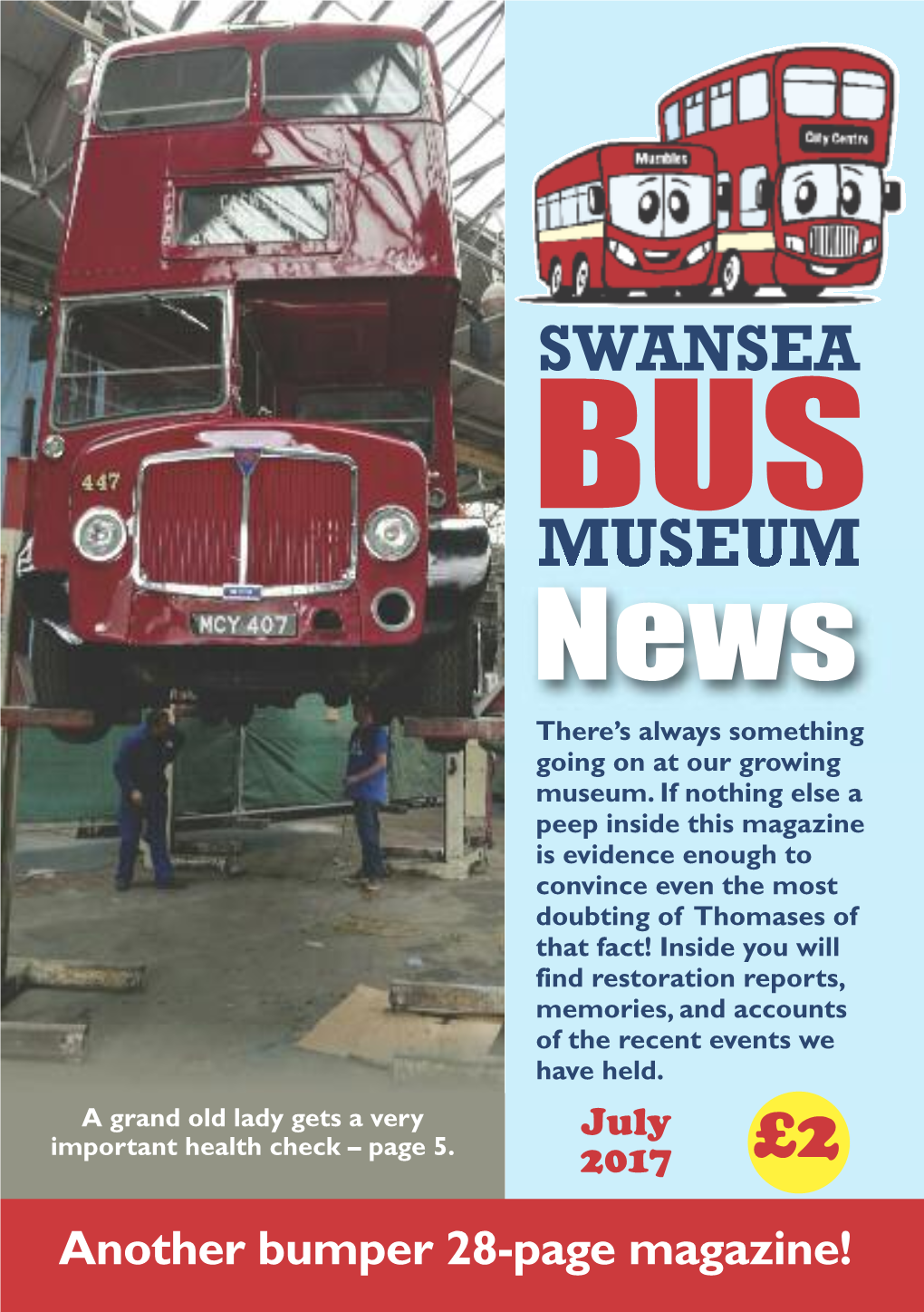 Bus Museum Newsletter – July 2017
