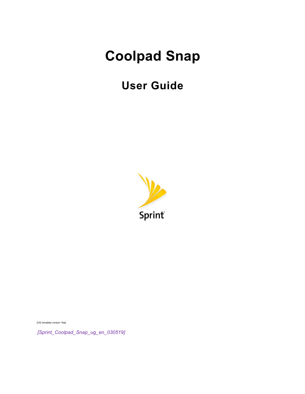 Coolpad SNAP User Guide.Pdf