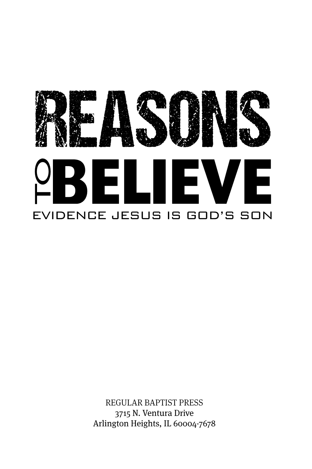 Evidence Jesus Is God's