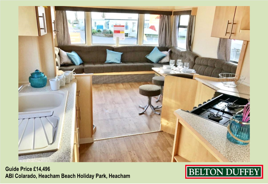 Guide Price £14,496 ABI Colarado, Heacham Beach Holiday Park