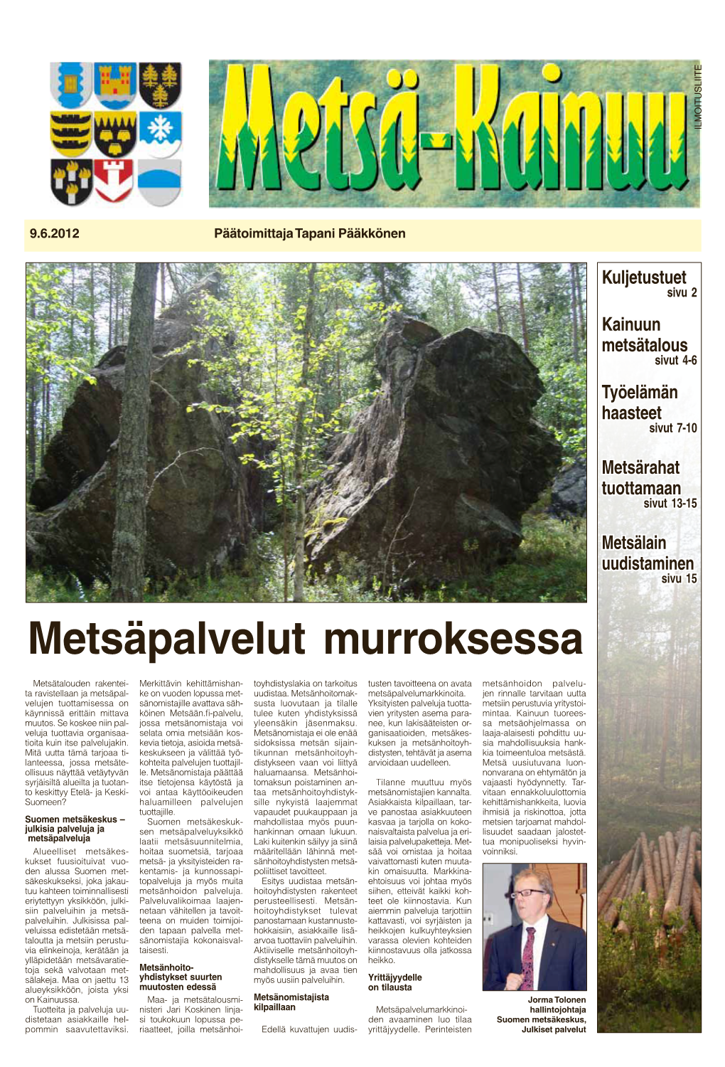 Metsäpalvelut Murroksessa