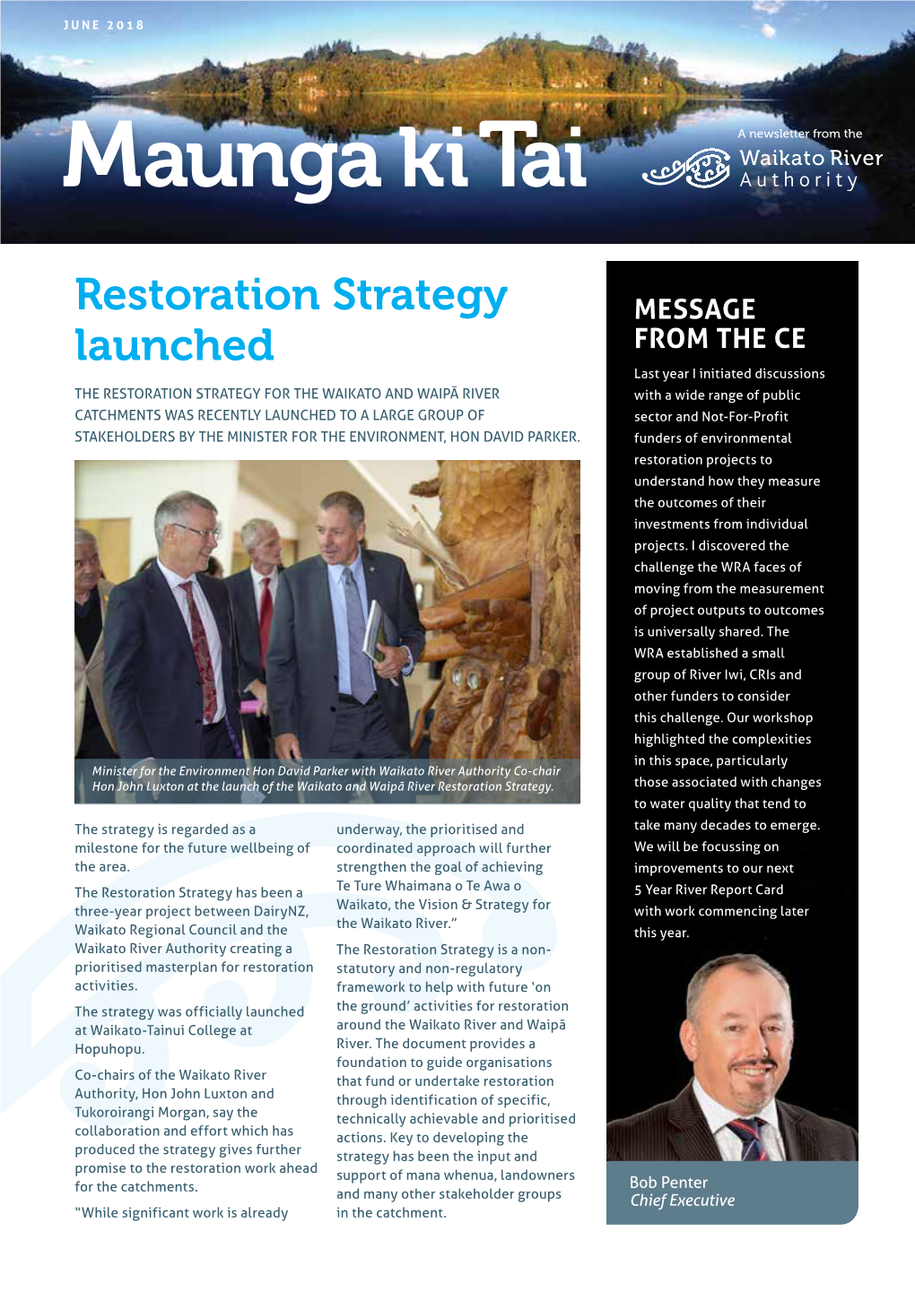 Restoration Strategy Launched