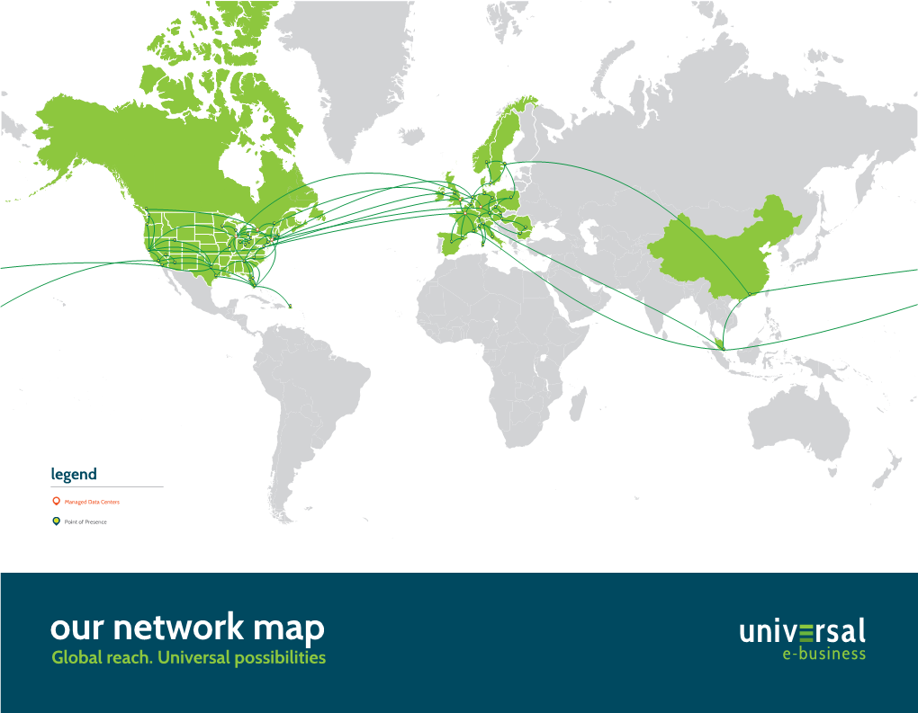 Our Network Map Global Reach