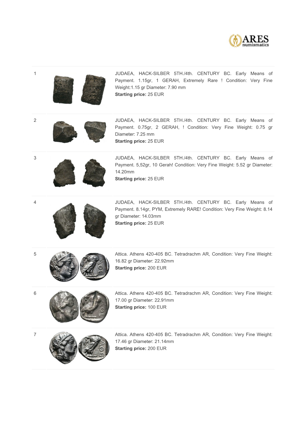 PDF Catalogue