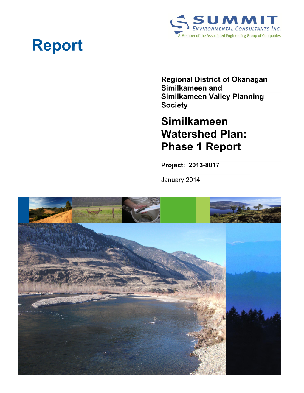 Similkameen Watershed Plan: Phase 1 Report
