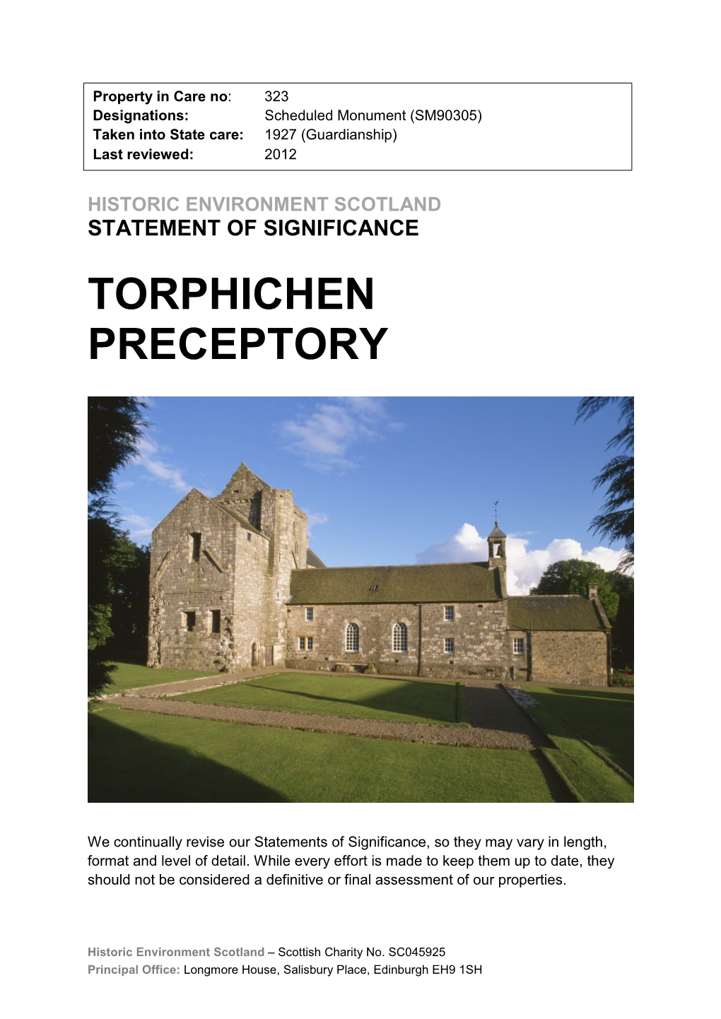 Torphichen Preceptory