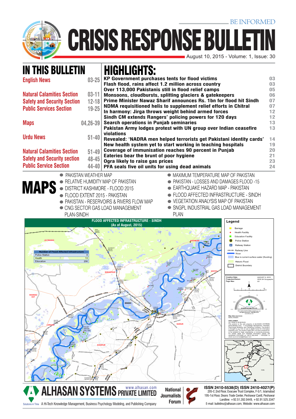 Crisis Response Bulletin Page 1-16