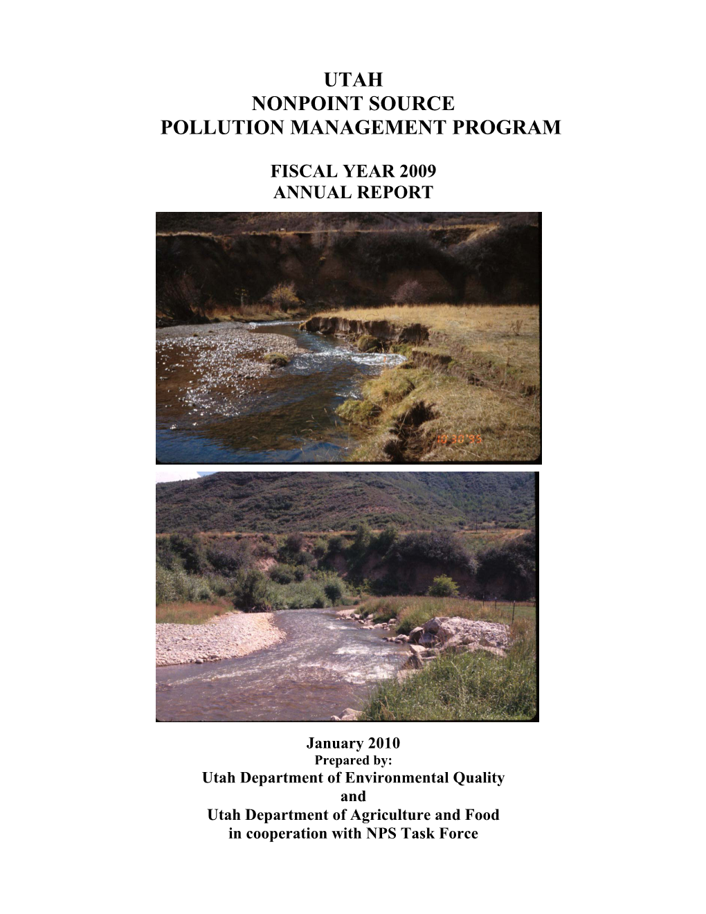 Utah Nonpoint Source Pollution Management Program