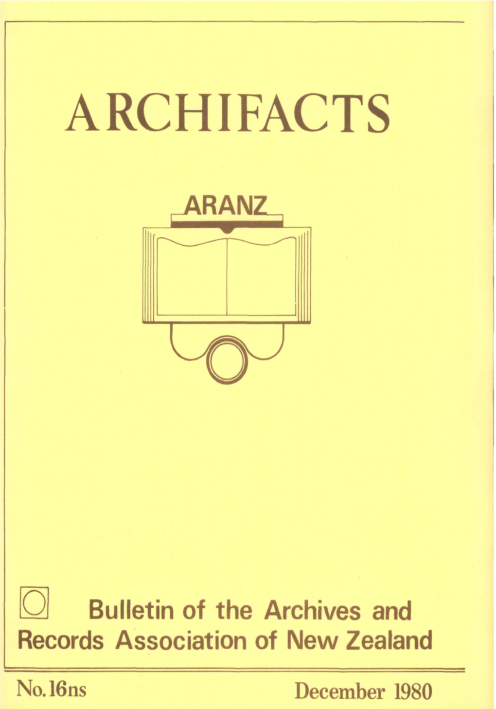 Archifacts December 1980