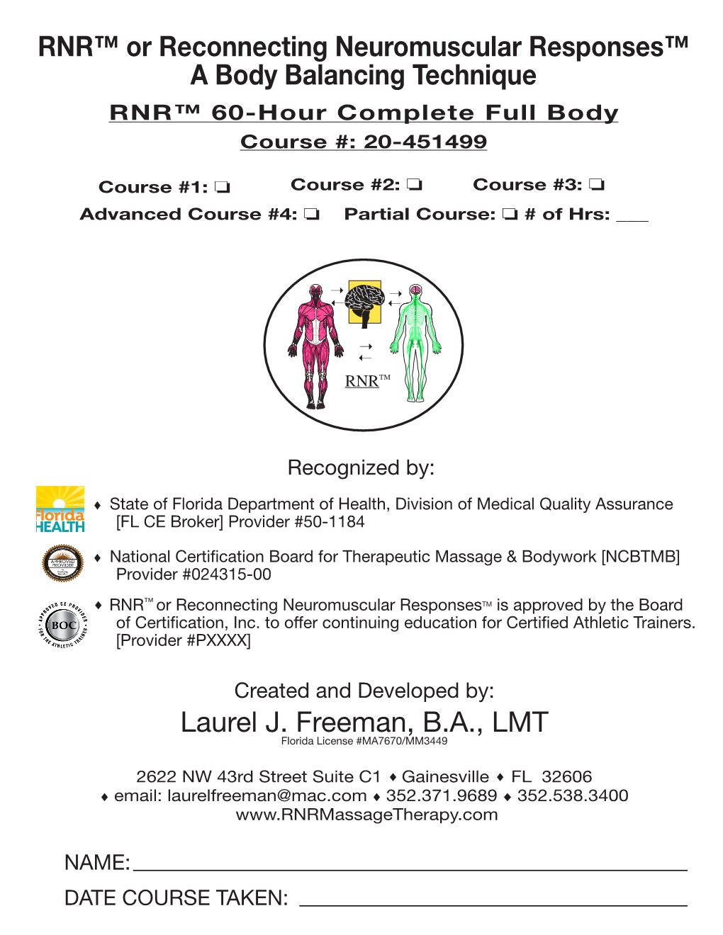 RNR Massage Therapy