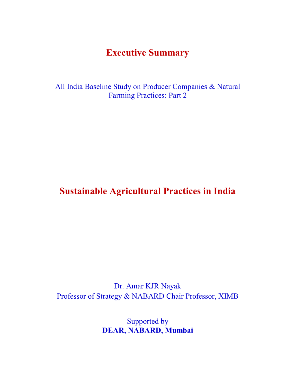 India Baseline Study on Producer Companies Part2