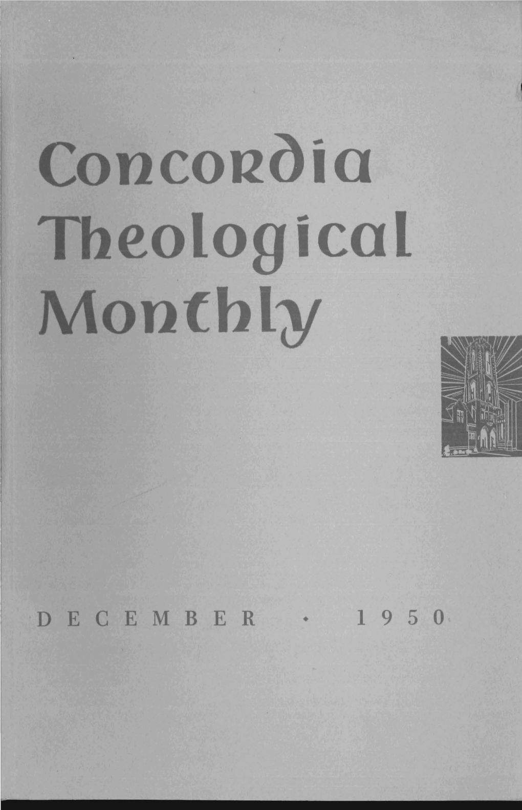 Ia Theological Monthly