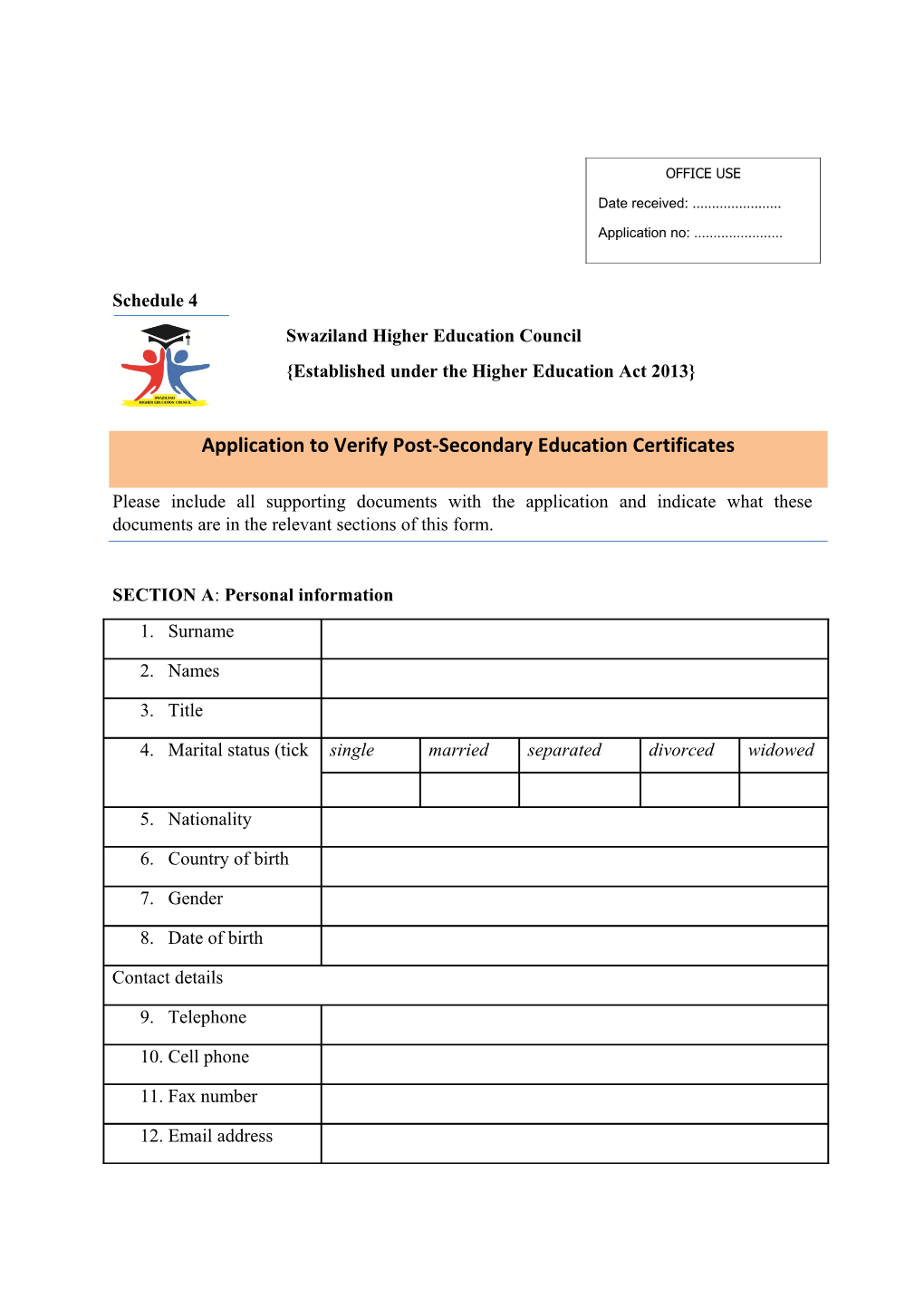 SECTION B: Information About the Qualification