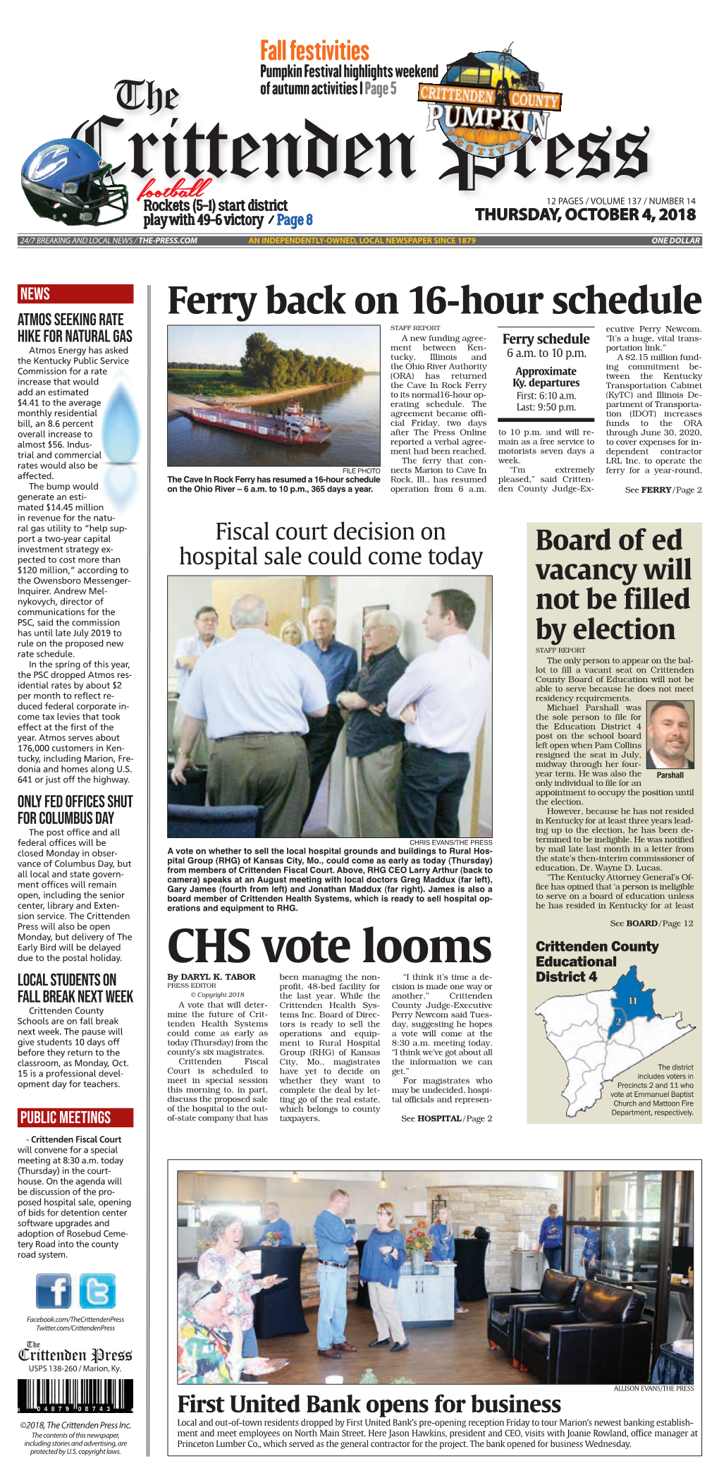 CHS Vote Looms