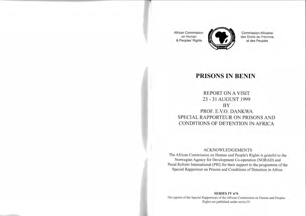 Prisons in Benin