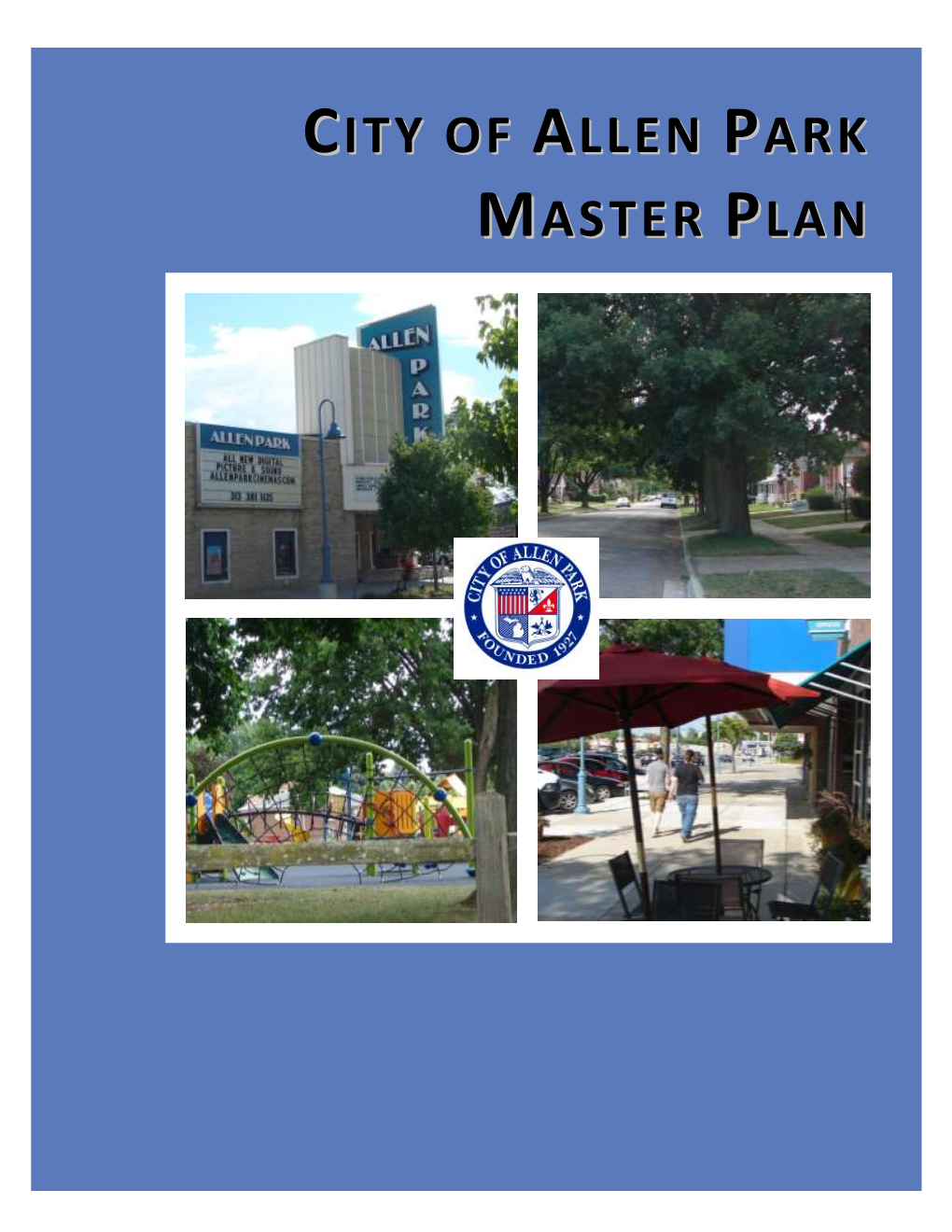 CITY of ALLEN PARK Master Plan