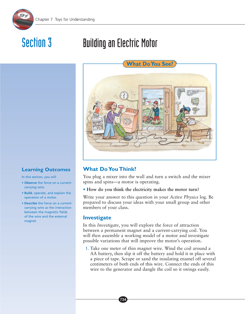 Section 3 Building an Electric Motor