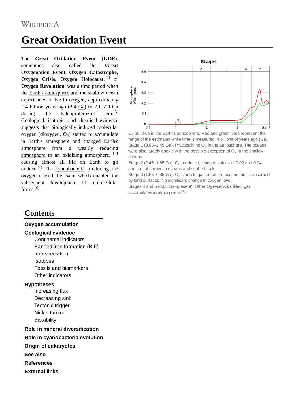 Great Oxidation Event