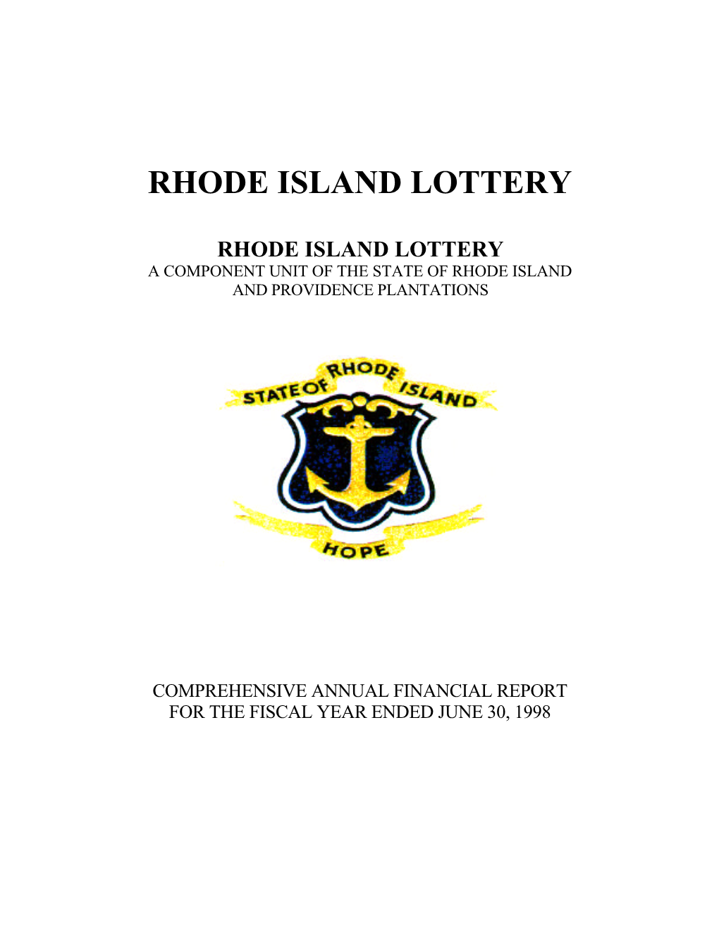 Rhode Island Lottery