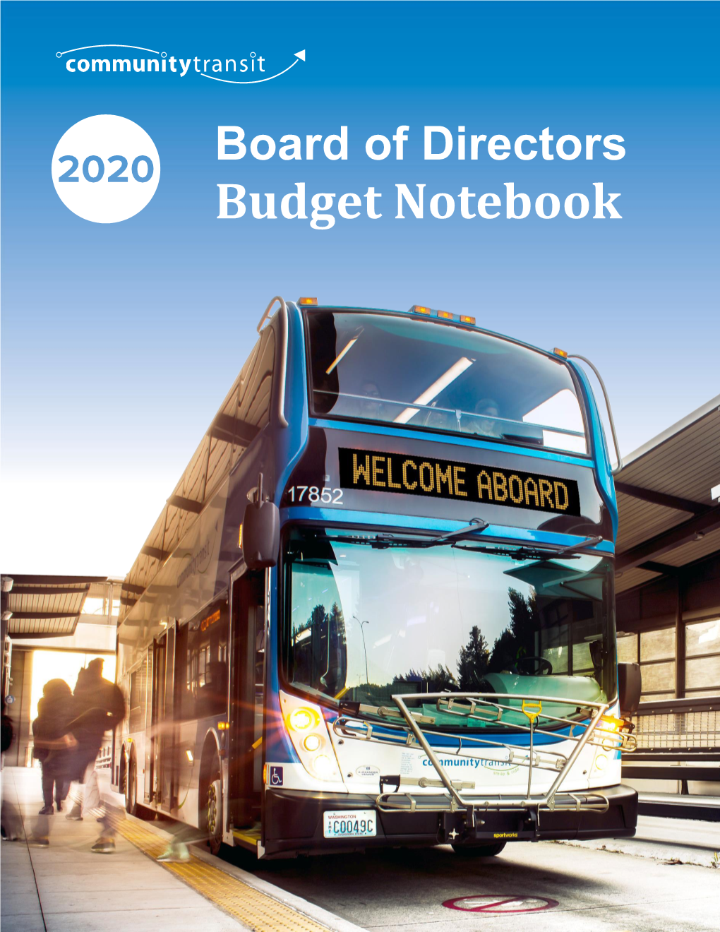Board of Directors Budget Notebook