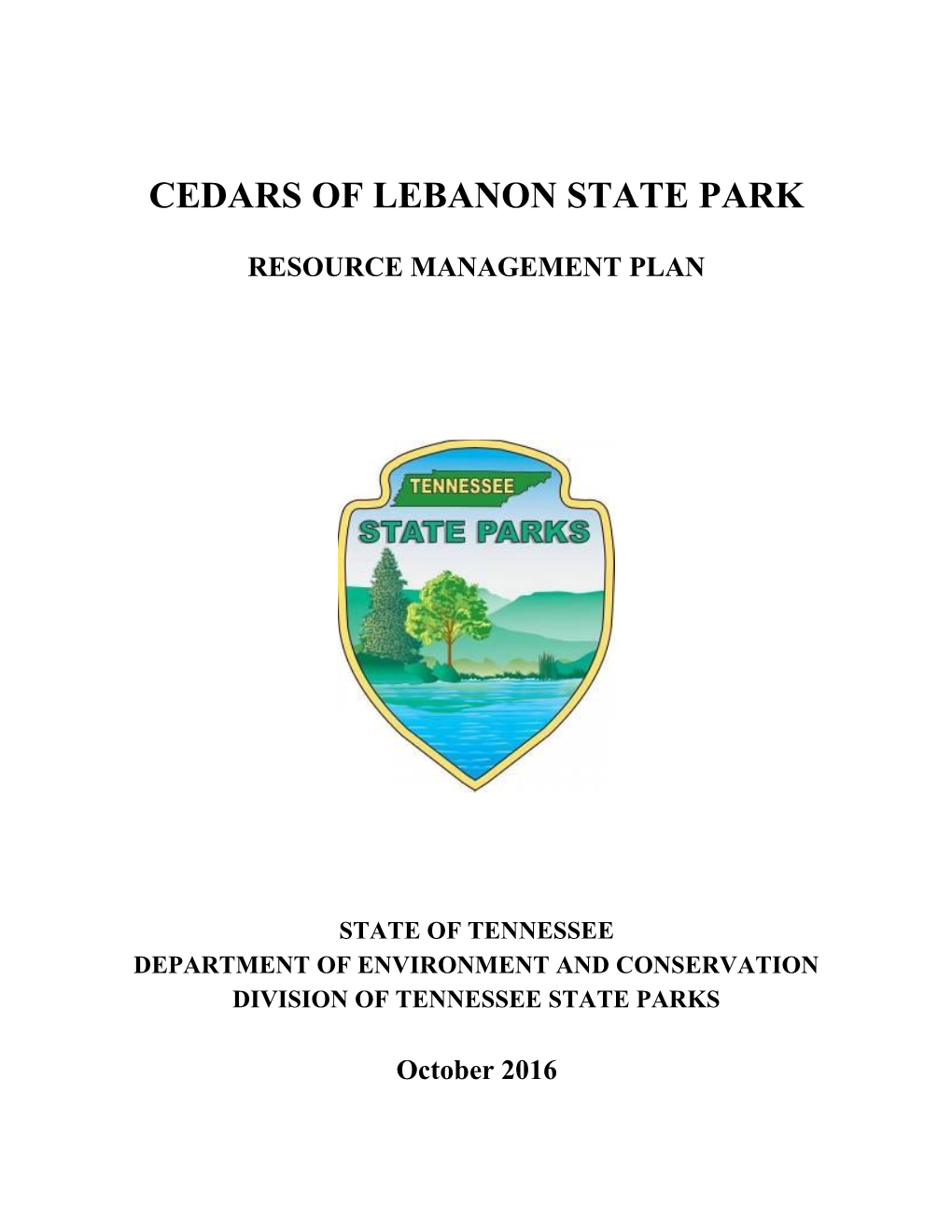 Cedars of Lebanon State Park