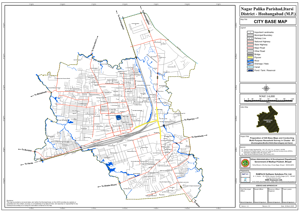 Nagar Palika Parishad,Itarsi District