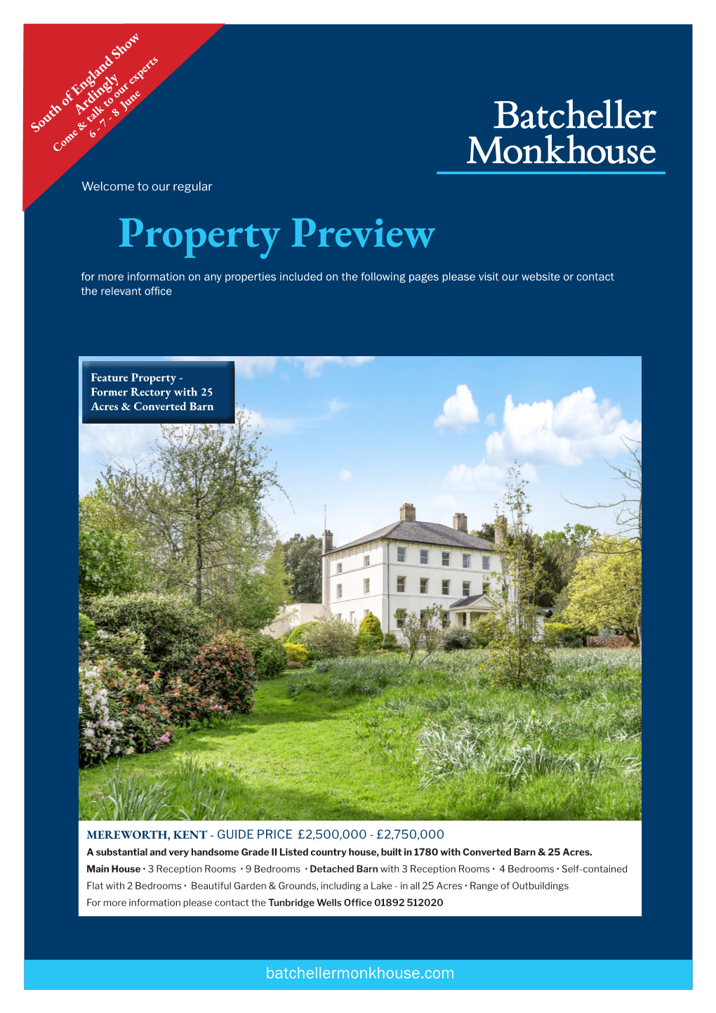 Property Preview for More Information on Any Properties Included on the Following Pages Please Visit Our Website Or Contact the Relevant Office