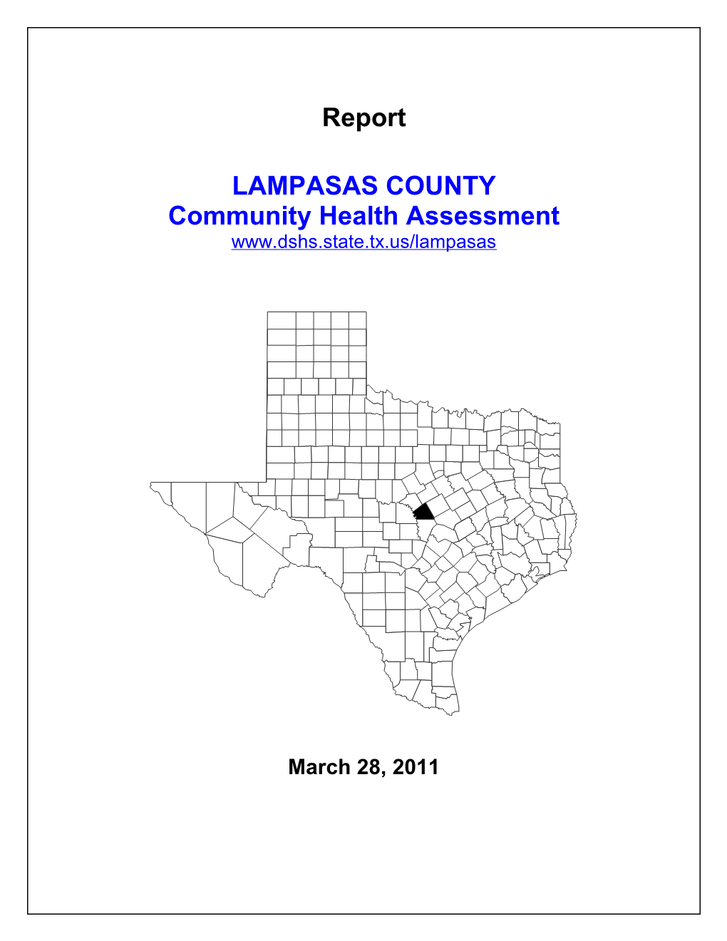 Community Health Assessment