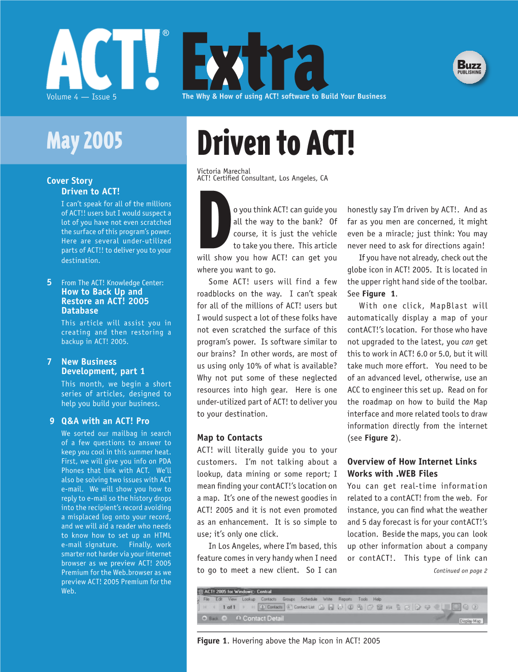 ACT! Extra – May 2005 Through This Article Before You Decide Netlinks Folder