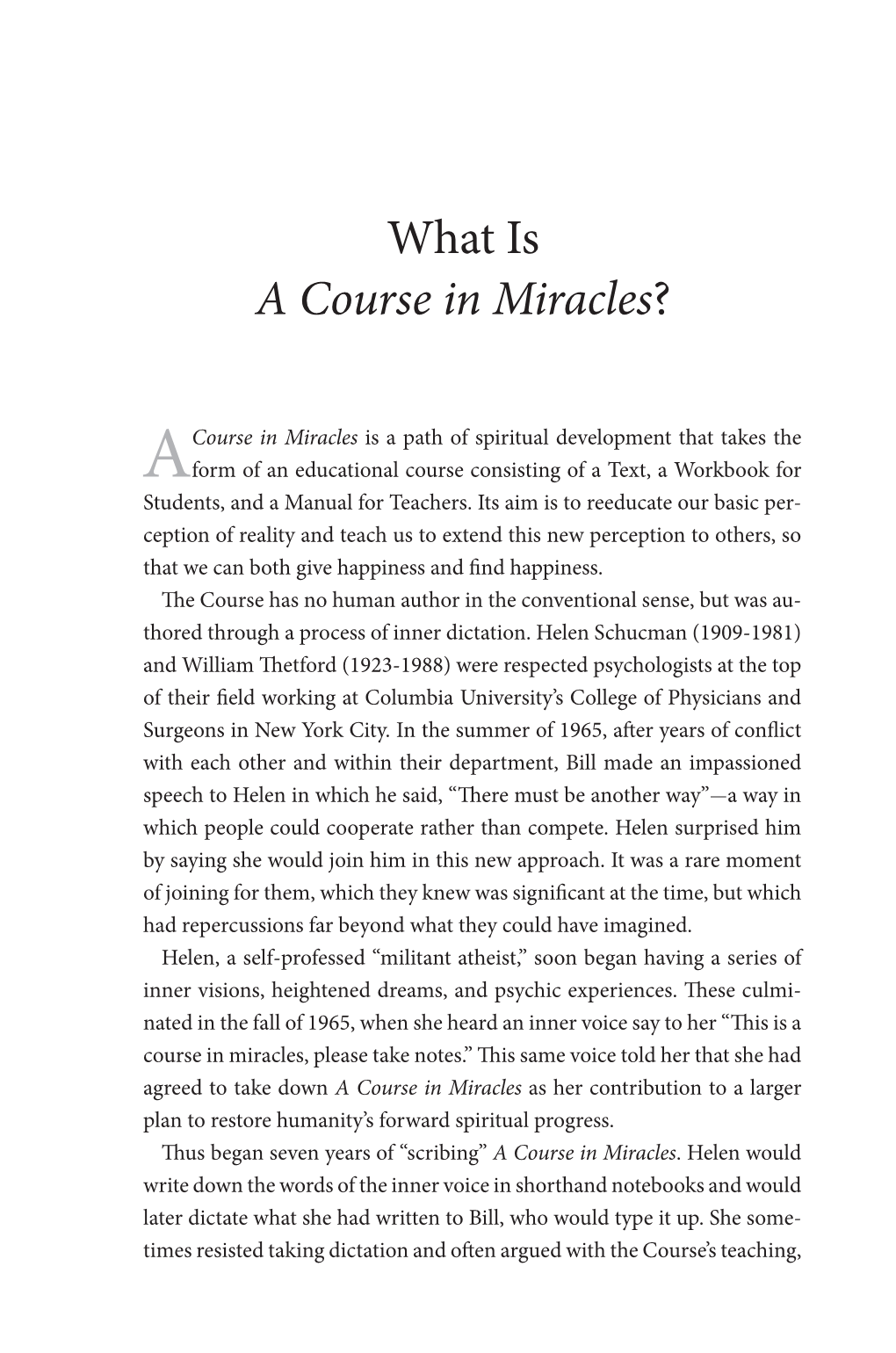 A Course in Miracles.Indd