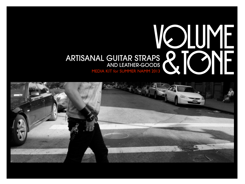 Artisanal Guitar Straps