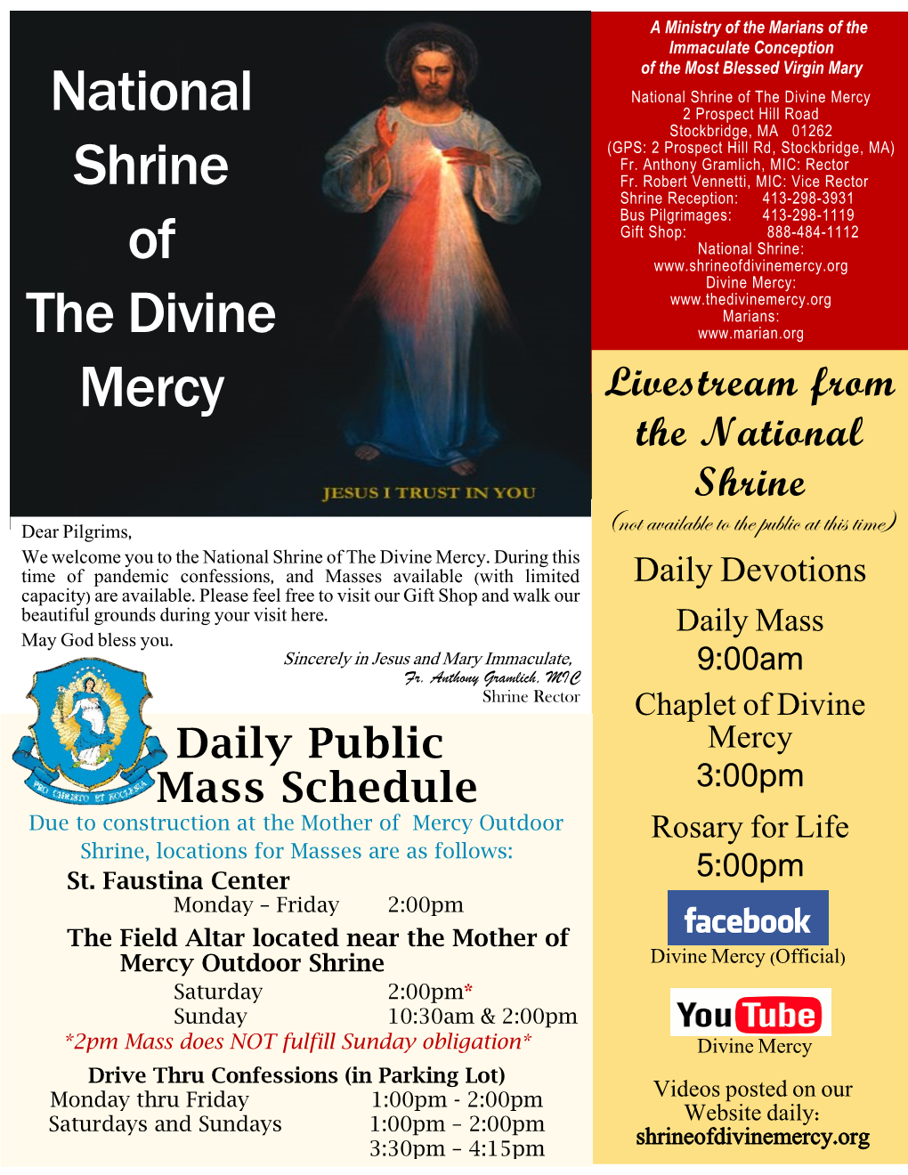 The National Shrine of the Divine Mercy