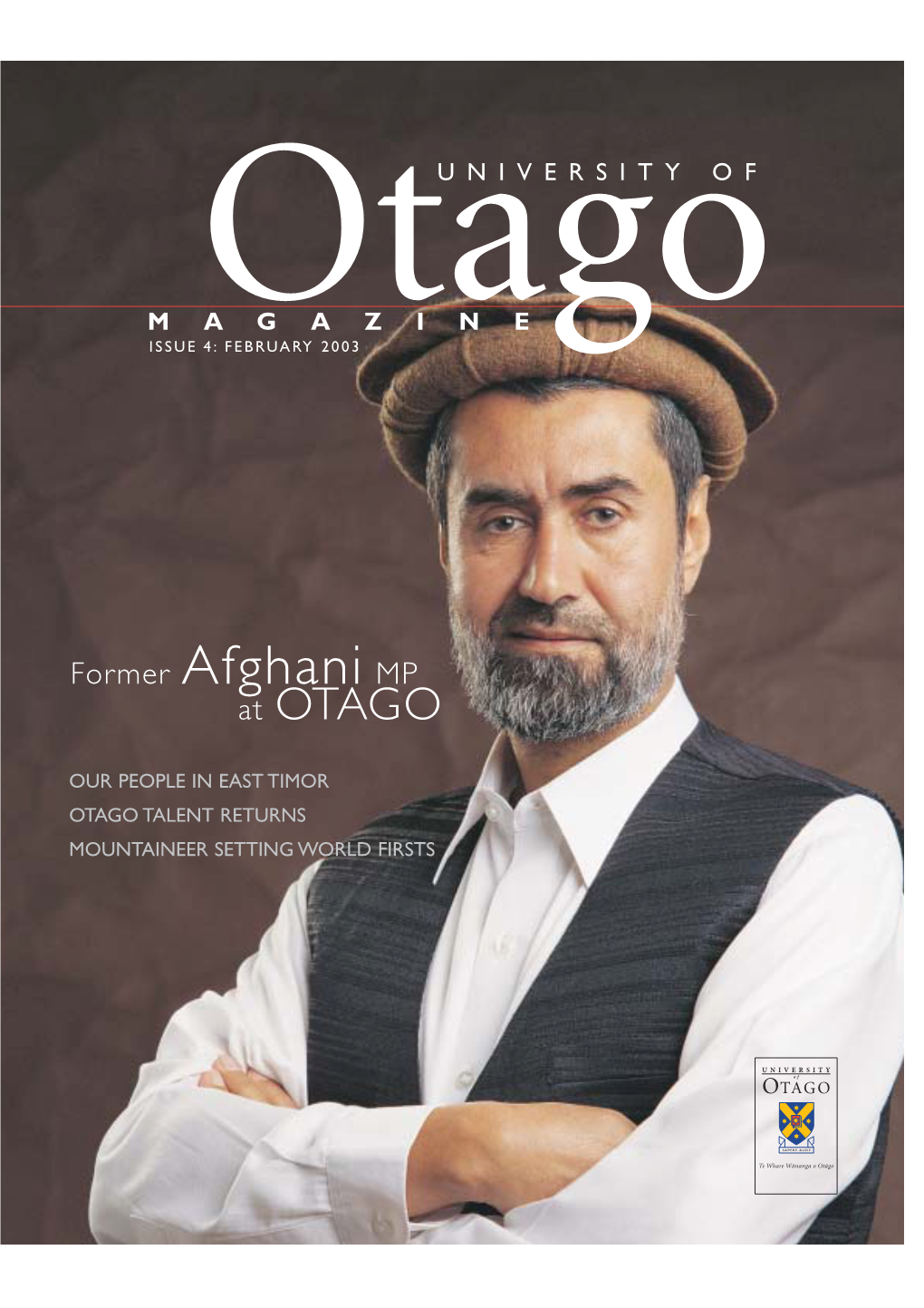 Issue 04 of the University of Otago Magazine