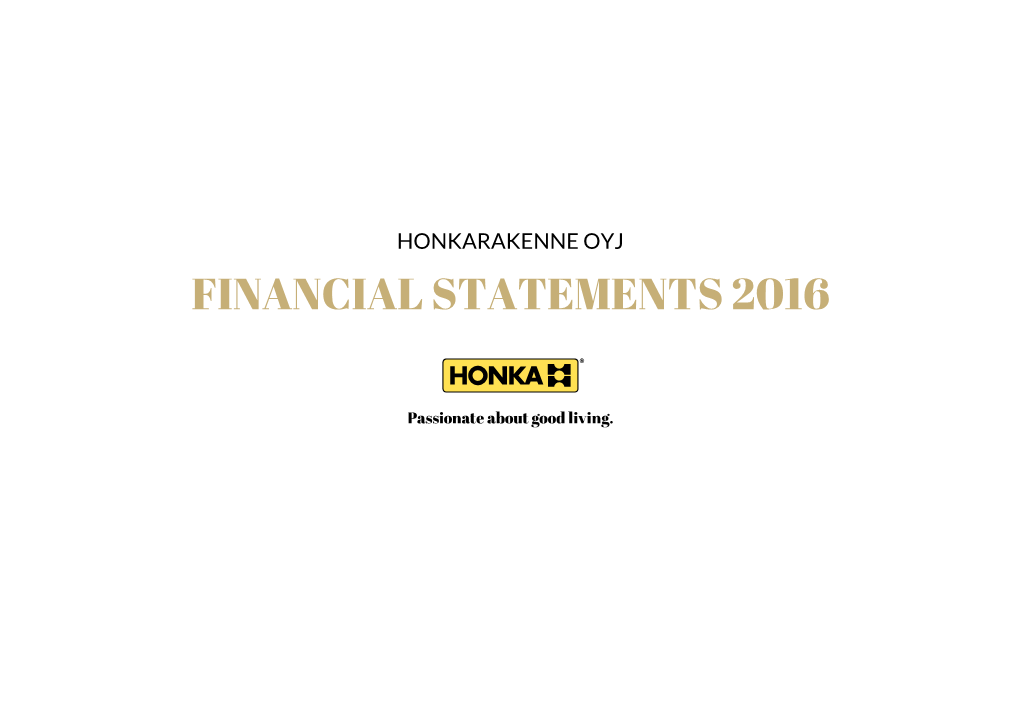 Financial Statements 2016