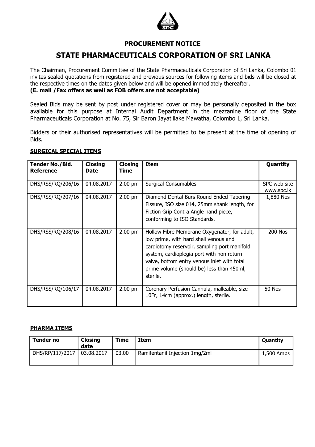 State Pharmaceuticals Corporation of Sri Lanka s4