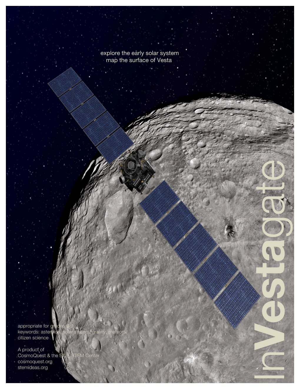 Explore the Early Solar System Map the Surface of Vesta