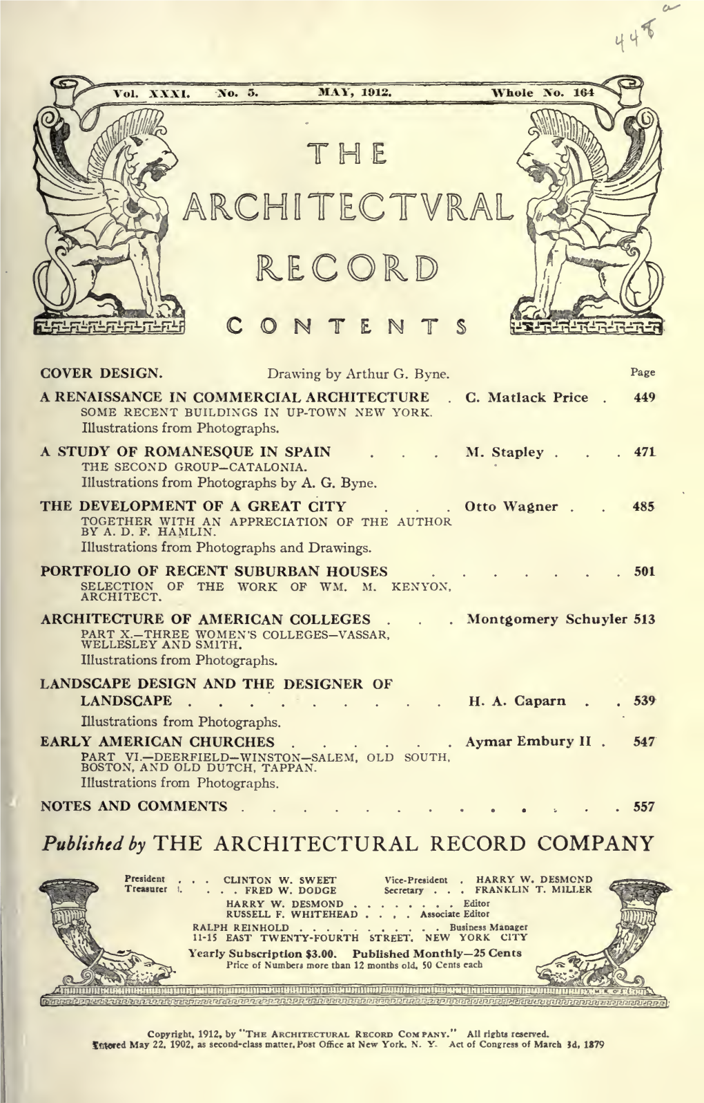 Architectural Record Company